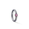 German Kabirski Musa Pink Sapphire Ring (Black Rhodium)