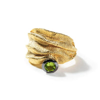 German Kabirski Edenia Peridot Ring