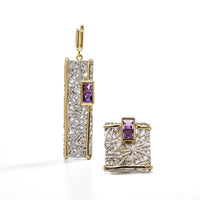 German Kabirski Verina Amethyst Earrings