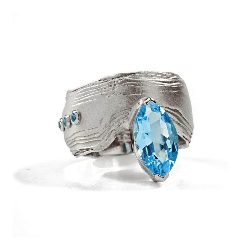 German Kabirski Aevin Blue Topaz Ring