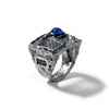 German Kabirski Lerrone Blue Sapphire Ring