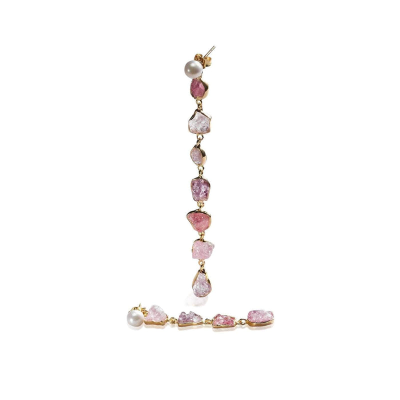 German Kabirski Syzygy Large Spinel Earrings (Pin&Pearl)