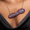 German Kabirski Wabi Rough Ruby Necklace