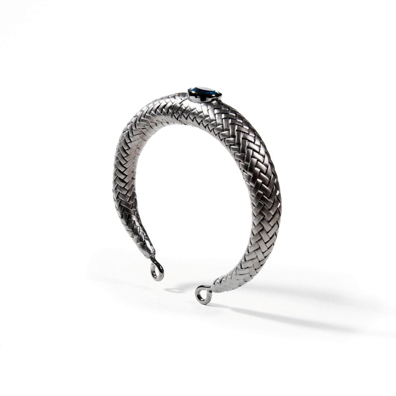 German Kabirski Tango Swiss Blue Topaz Bangle