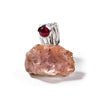 German Kabirski Aepy Rose Quartz and Pink Tourmaline Ring