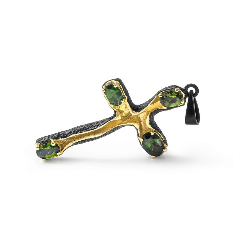 German Kabirski Friling Chrome Diopside Pendant