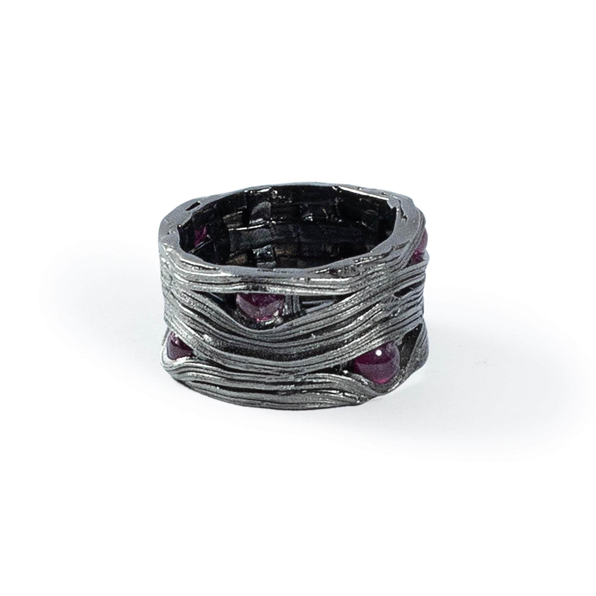 German Kabirski Veles Ruby Ring